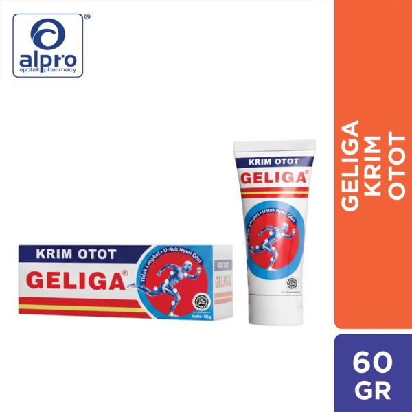 Krim Otot Geliga 60G Krim Pereda Pegal Dan Nyeri Otot